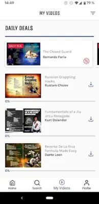 BJJ Fanatics android App screenshot 1